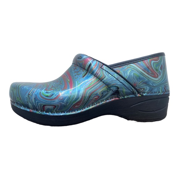 Dansko New Women's XP 2.0 Clogs Marble Swirl Patent size 38 - Picture 3 of 9